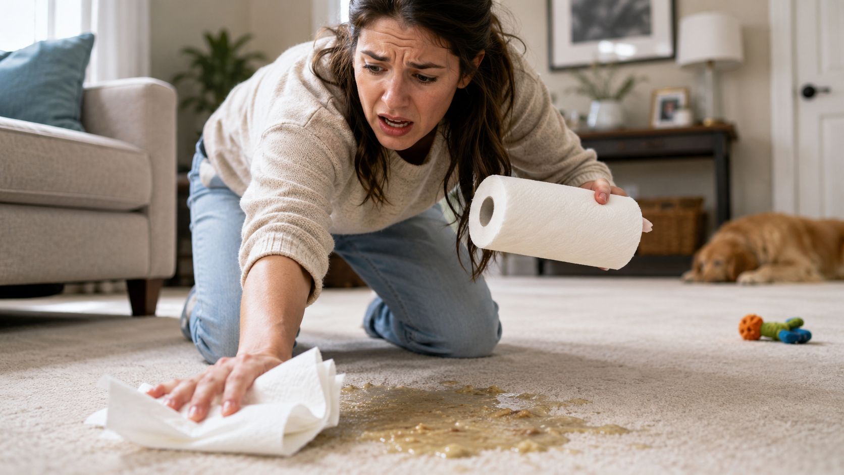 The First 15 Minutes Are Critical for Carpet Odor Removal