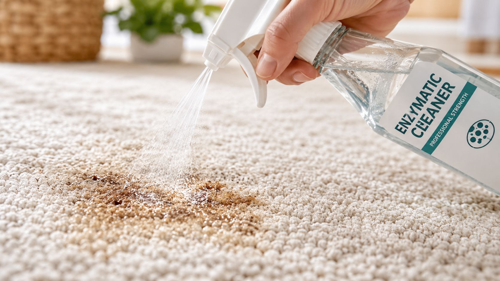 Using Enzymatic Cleaners for Deeper Organic Odors